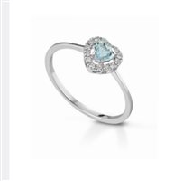 Anello Lelune Donna LELUNE DIAMONDS in Oro bianco Rubino 0.22 Ct LDRNAM009022 - LDRNAM009022
